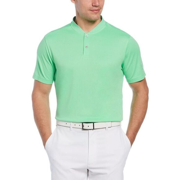 PGA Tour PVKSC046DS Men's Sz 2XL Spring Bouquet Green Edge Collar Polo Shirt $52 - Picture 6 of 6